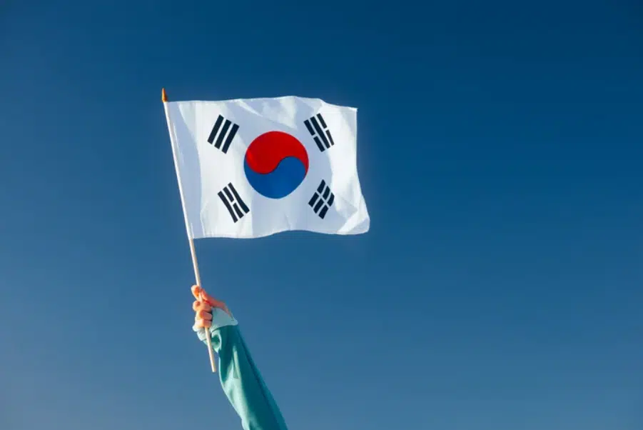 South Korea Flag K-ETA - דגל דרום קוריאה ויזה לישראלים