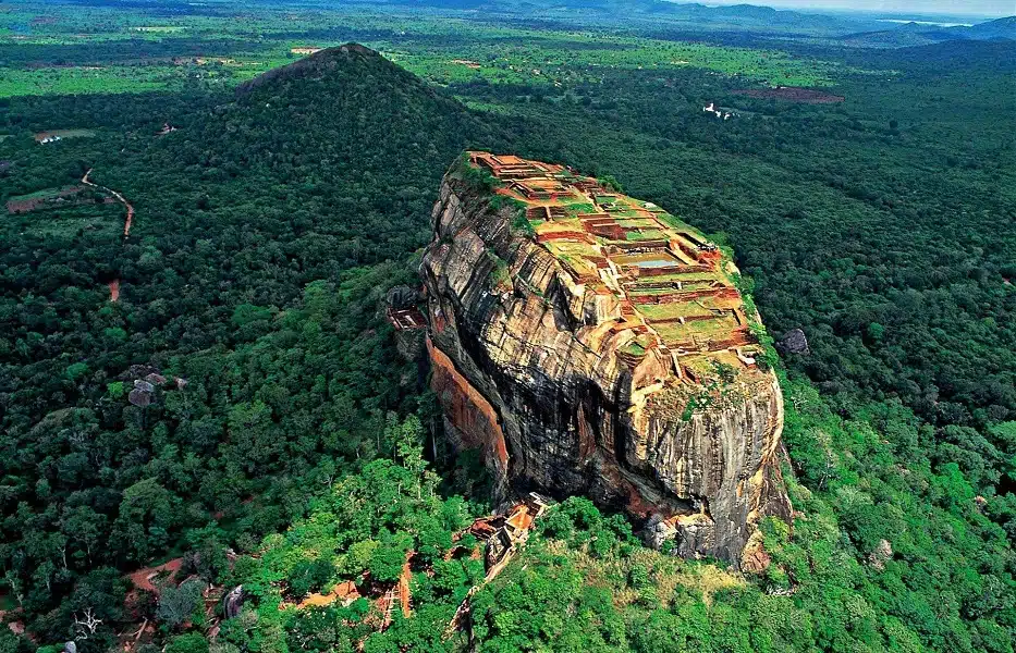 Sri Lanka Rock Mountain